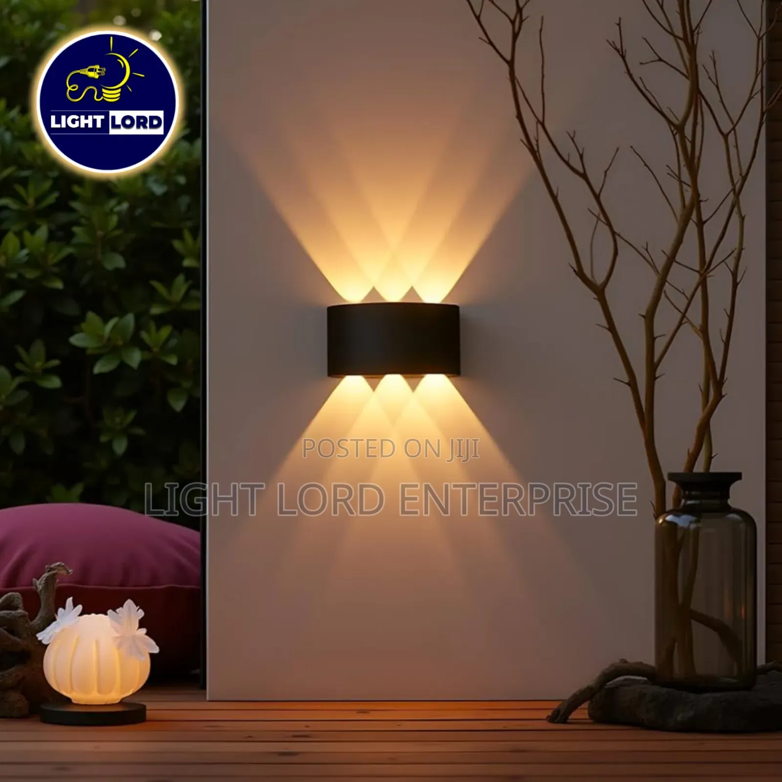 Inbuilt Choke 6w 6way Wall Light