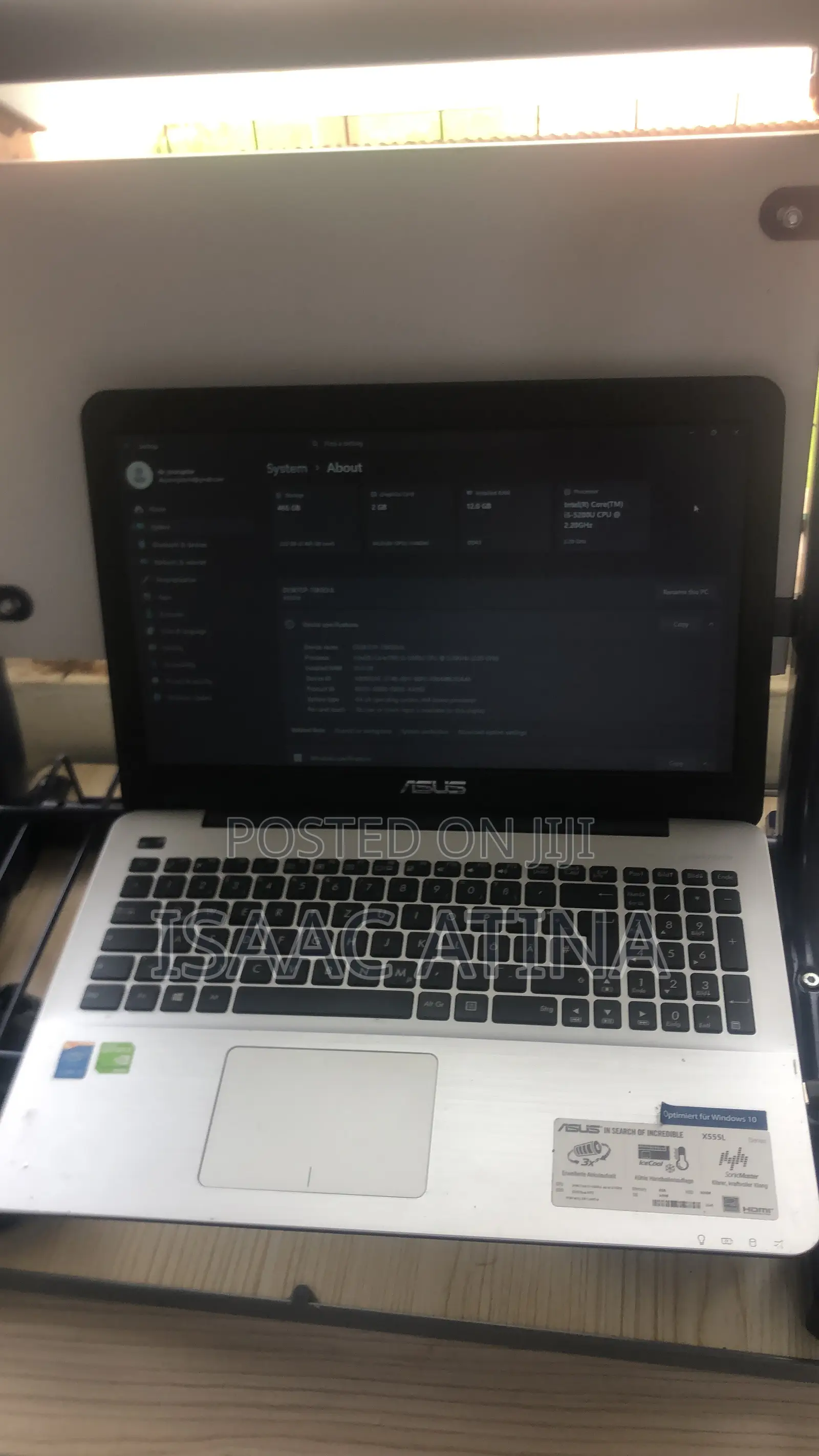 Laptop Asus X550LB 12GB Intel Core i5 HDD 512GB