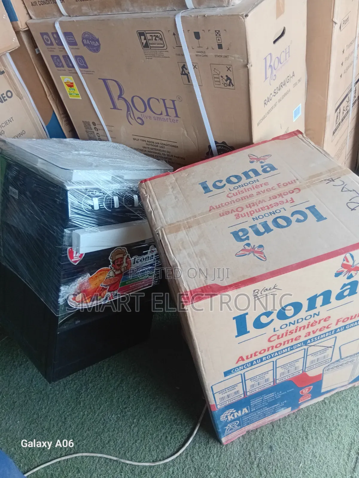 Icona Family-Size 4-Burner Gas Cooker for Modern Kitchens
