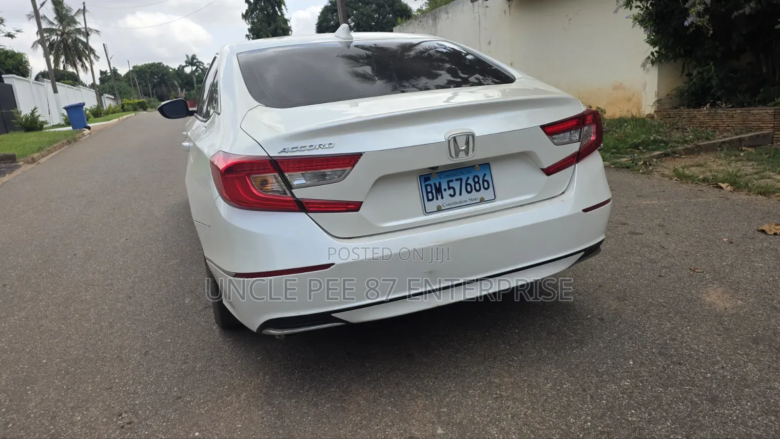 Honda Accord EX (1.5L 4cyl Turbo CVT) 2019 White