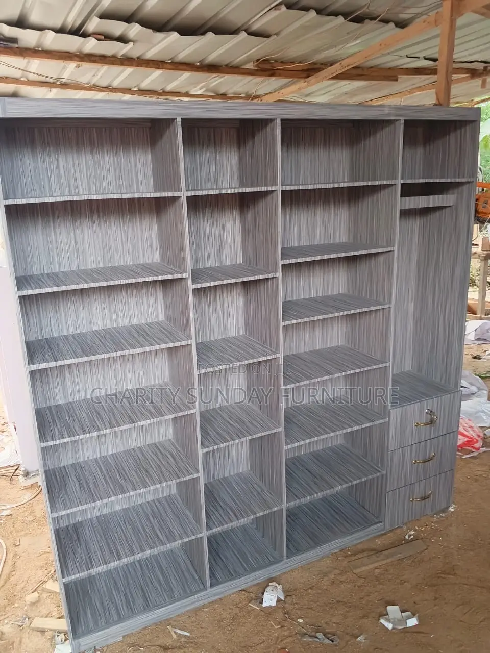 Premium Four in One Racks Available in Different Colors.