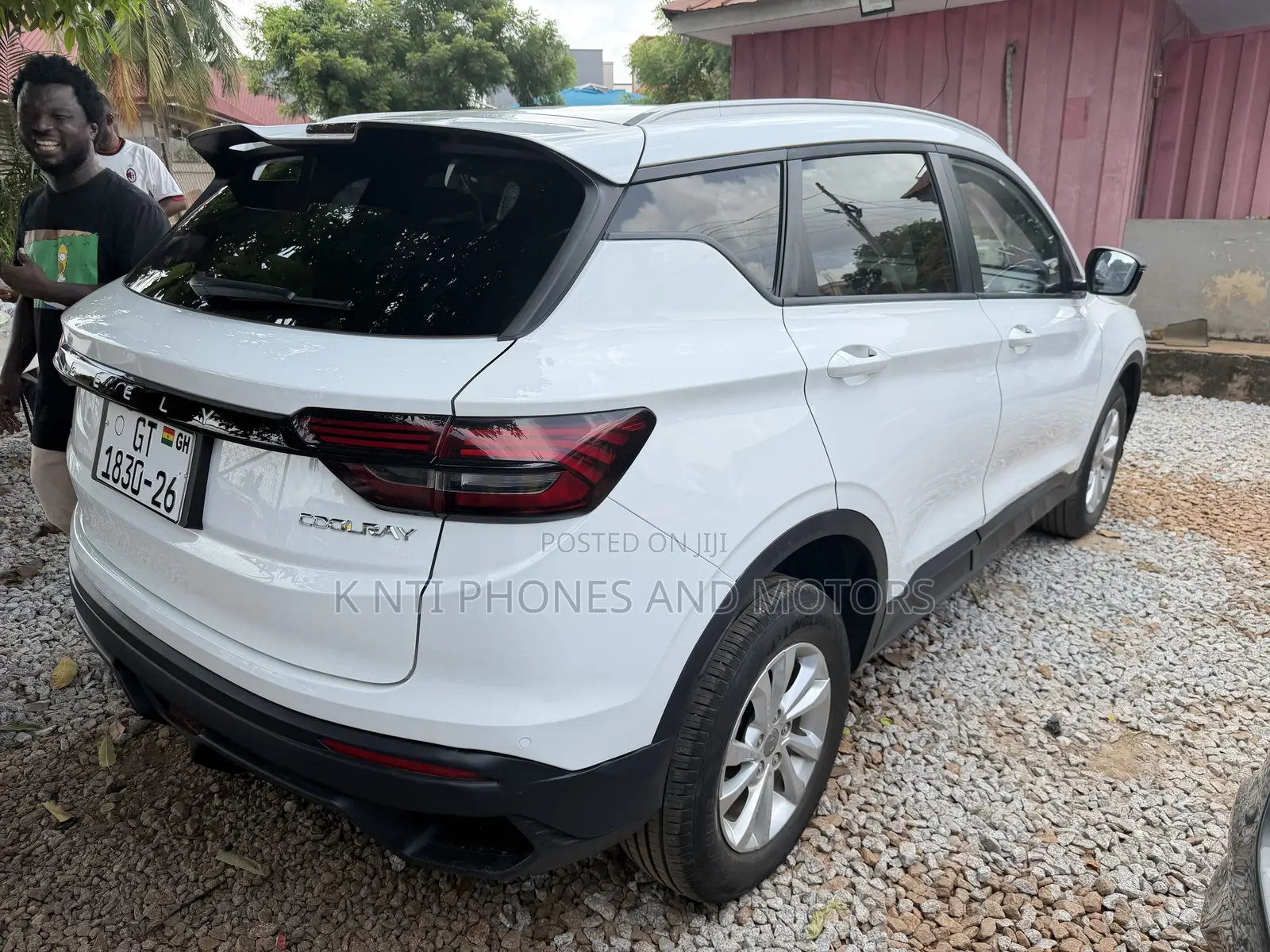 New Geely Coolray 2025 White
