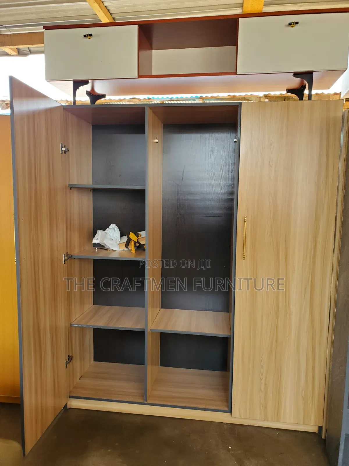 Quality Foreign Woode 3 in 1 Wardrobe