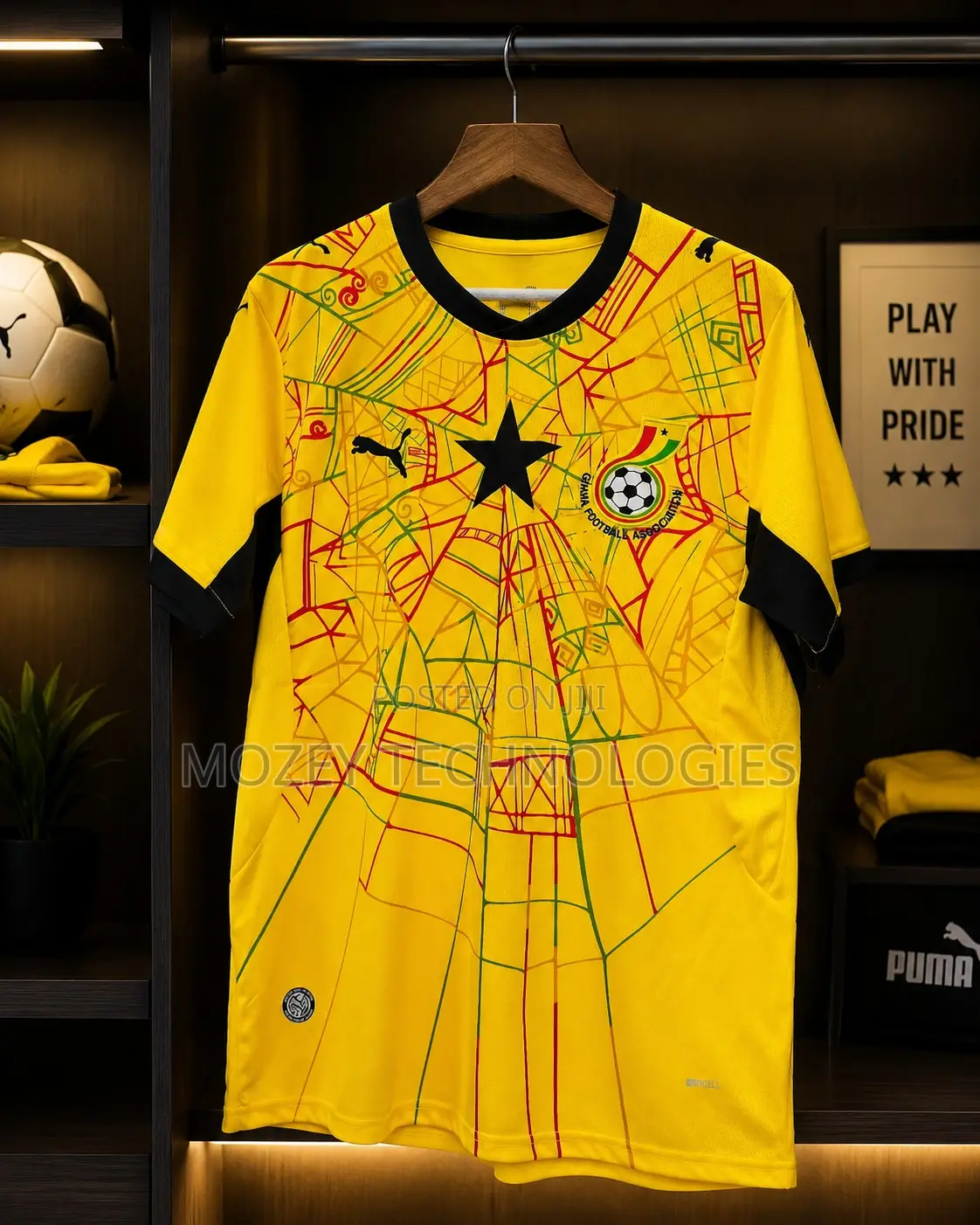 Authentic Ghana National Team Jersey - Premium Quality