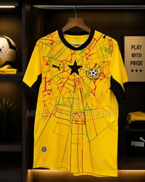 Authentic Ghana National Team Jersey - Premium Quality