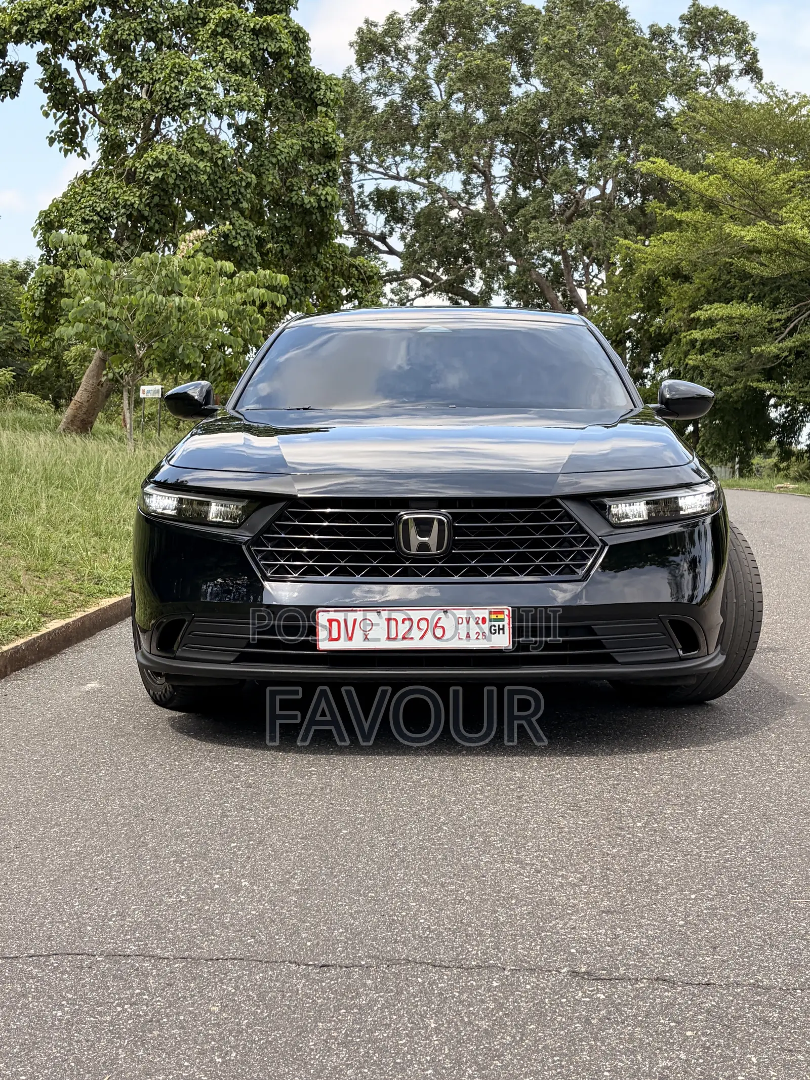 New Honda Accord EX CVT 2024 Black