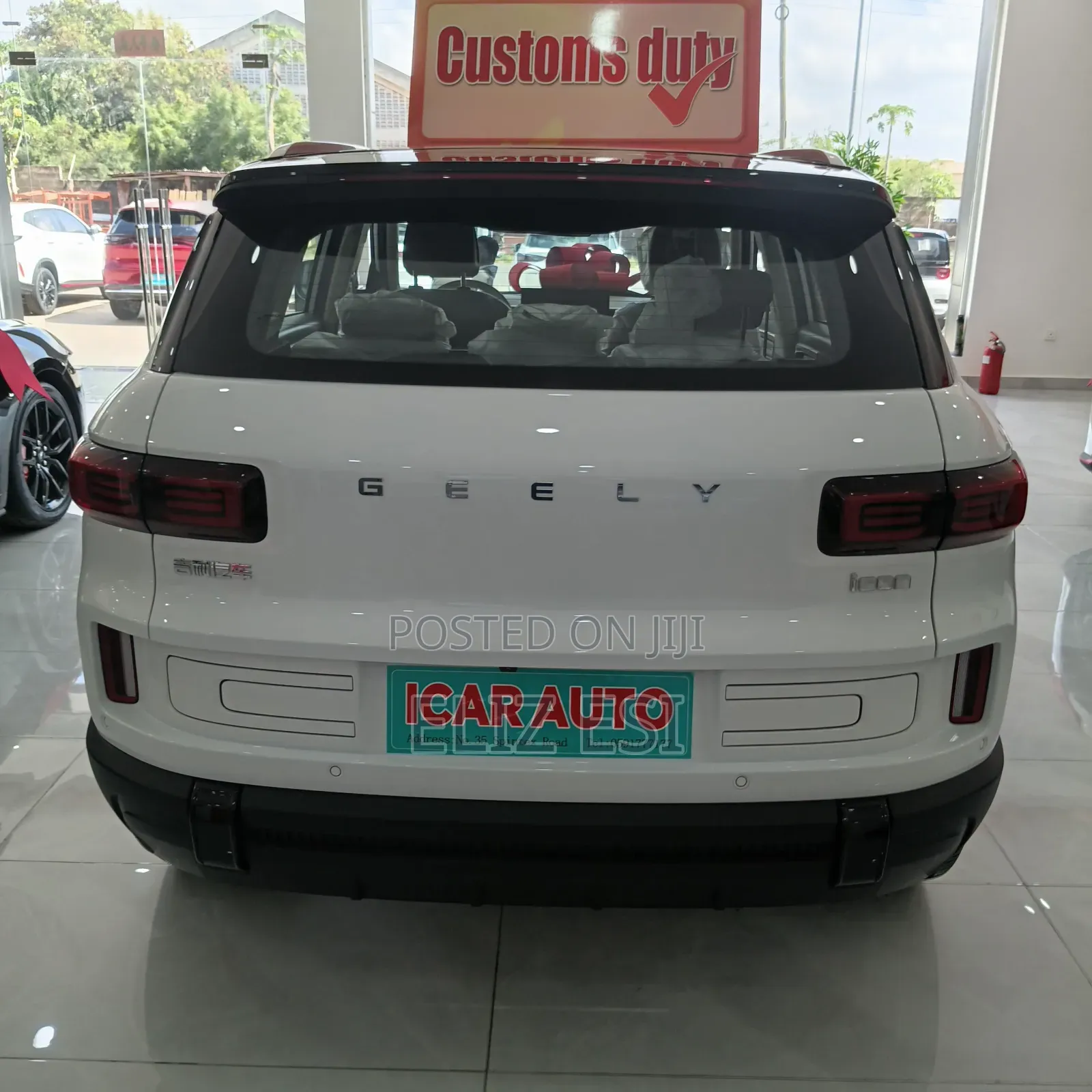 New Geely Coolray 2025 White