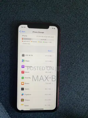 Apple iPhone 11 64 GB Red