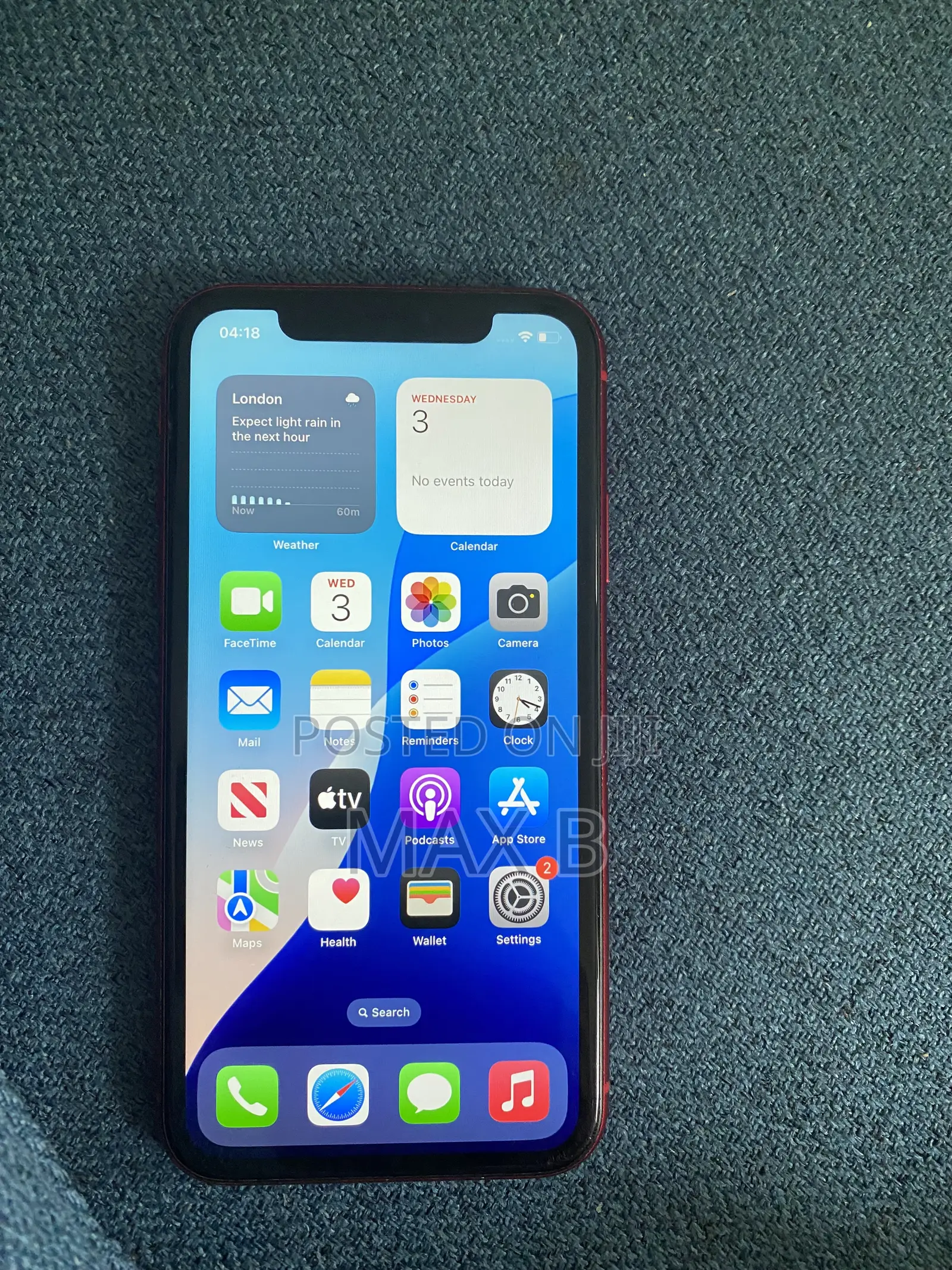 Apple iPhone 11 64 GB Red