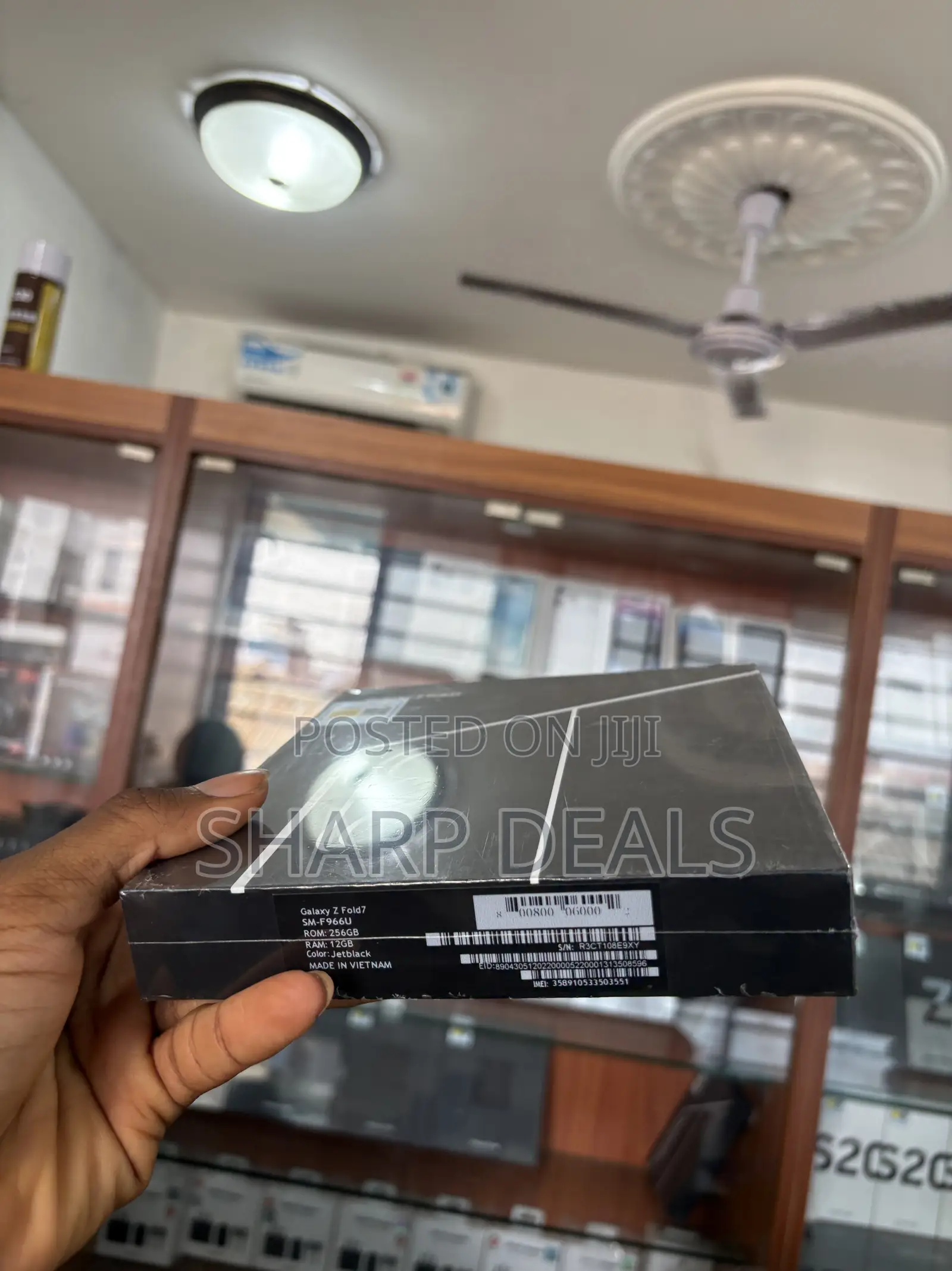New Samsung Galaxy Z Fold7 256 GB Black
