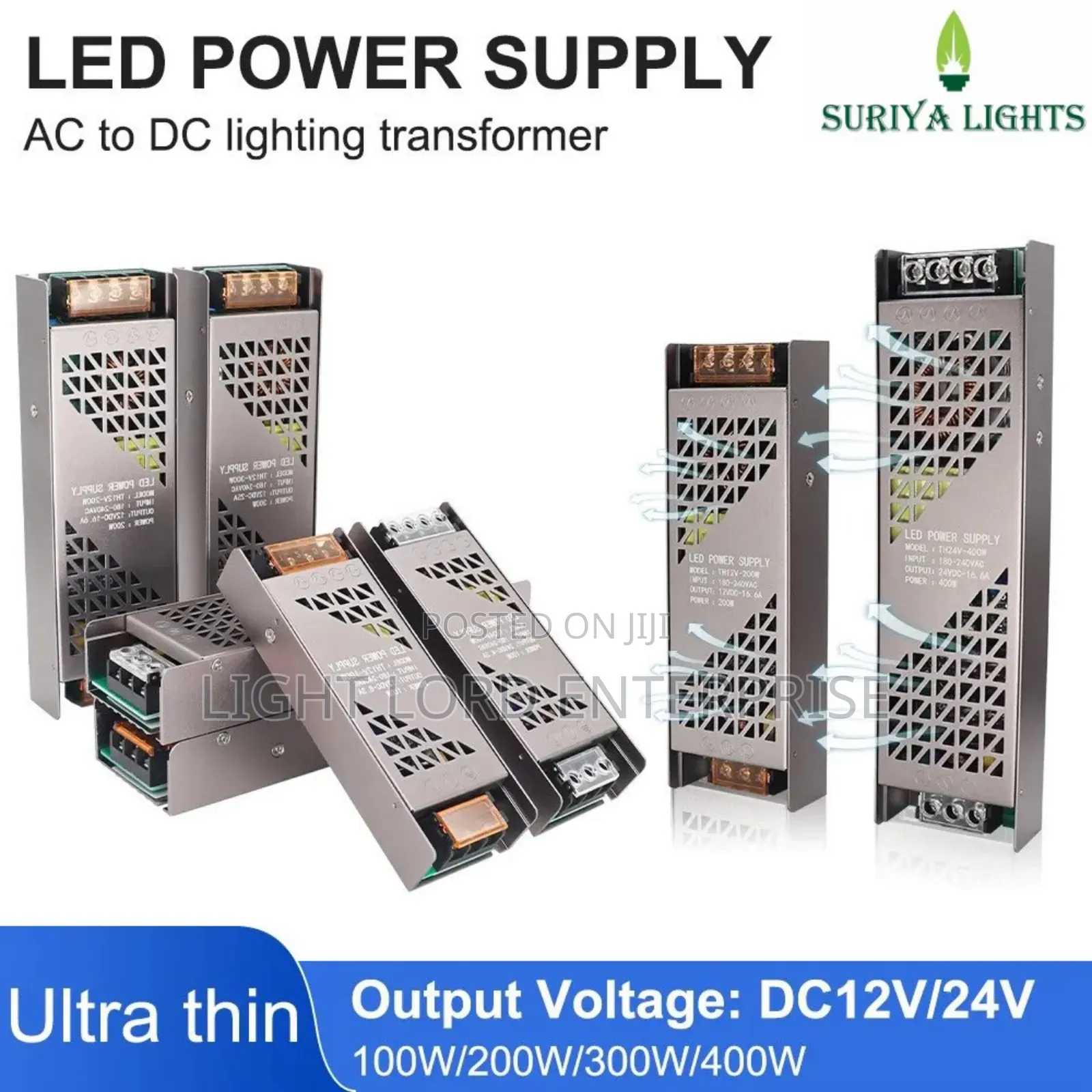 High Tenced Led Power 24v 400watts