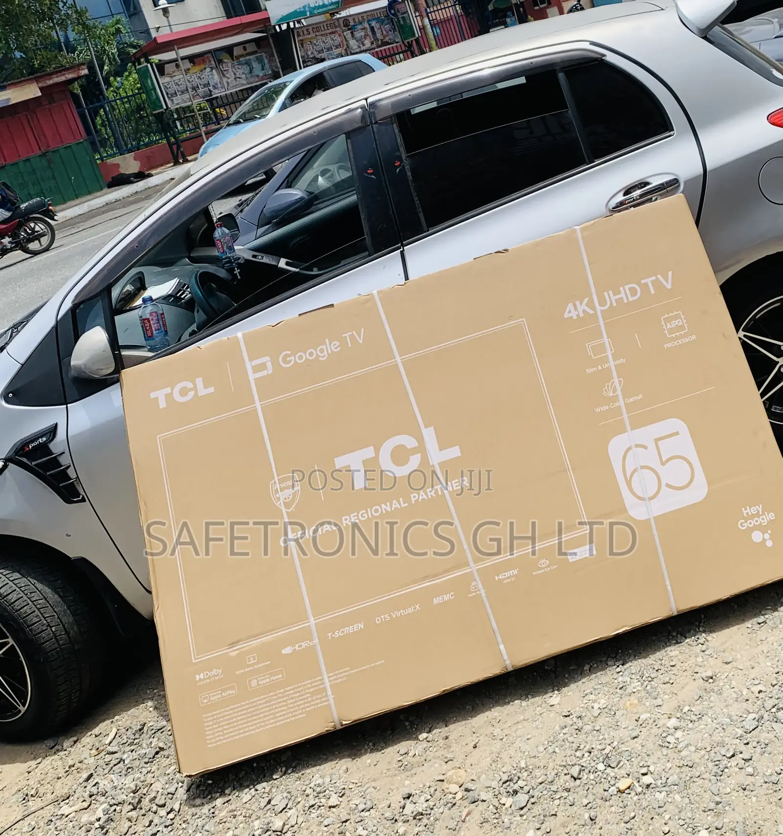 Original New TCL 65′′ HDR Frameless Google Tv 65p635