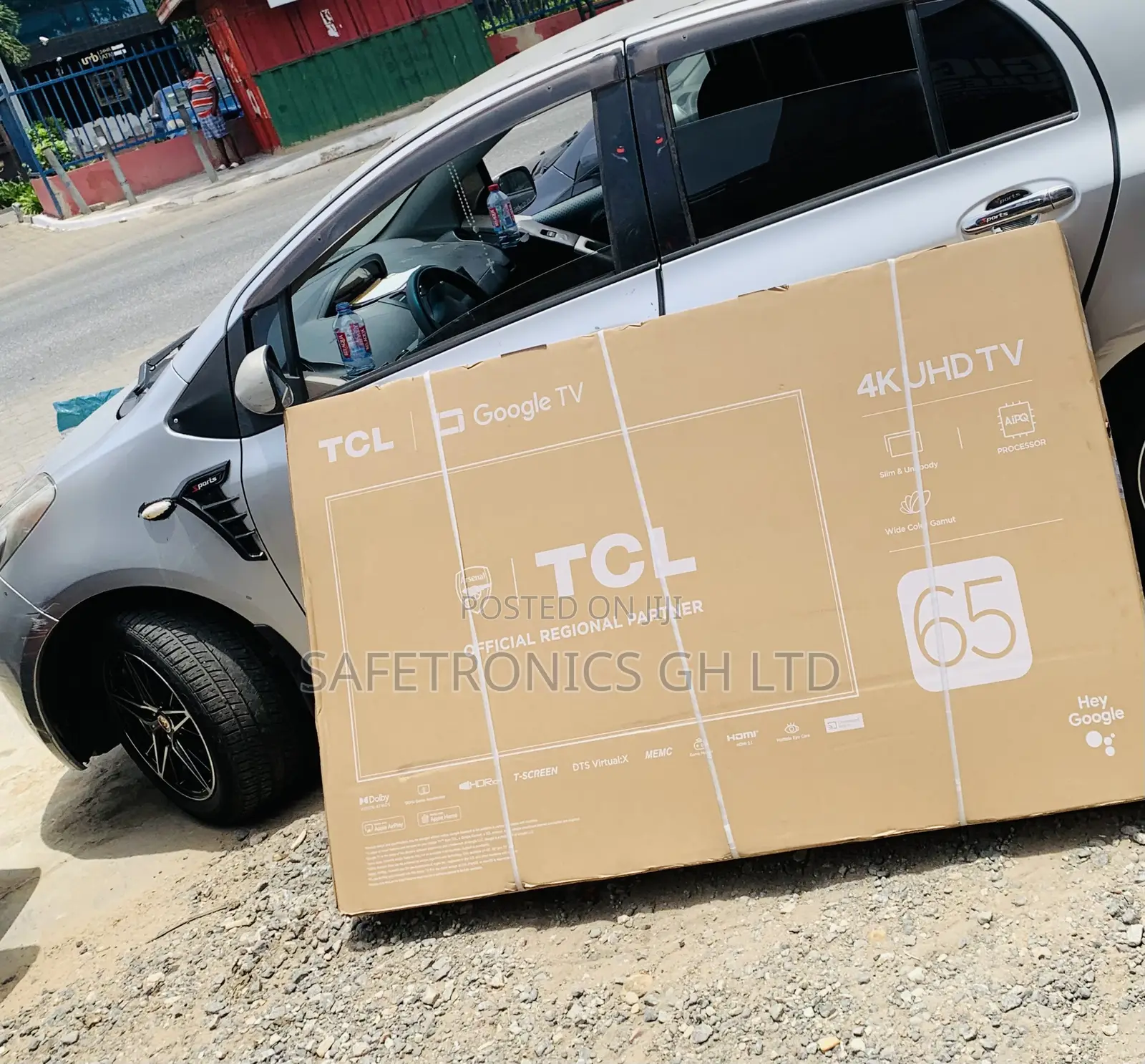 Original New TCL 65′′ HDR Frameless Google Tv 65p635