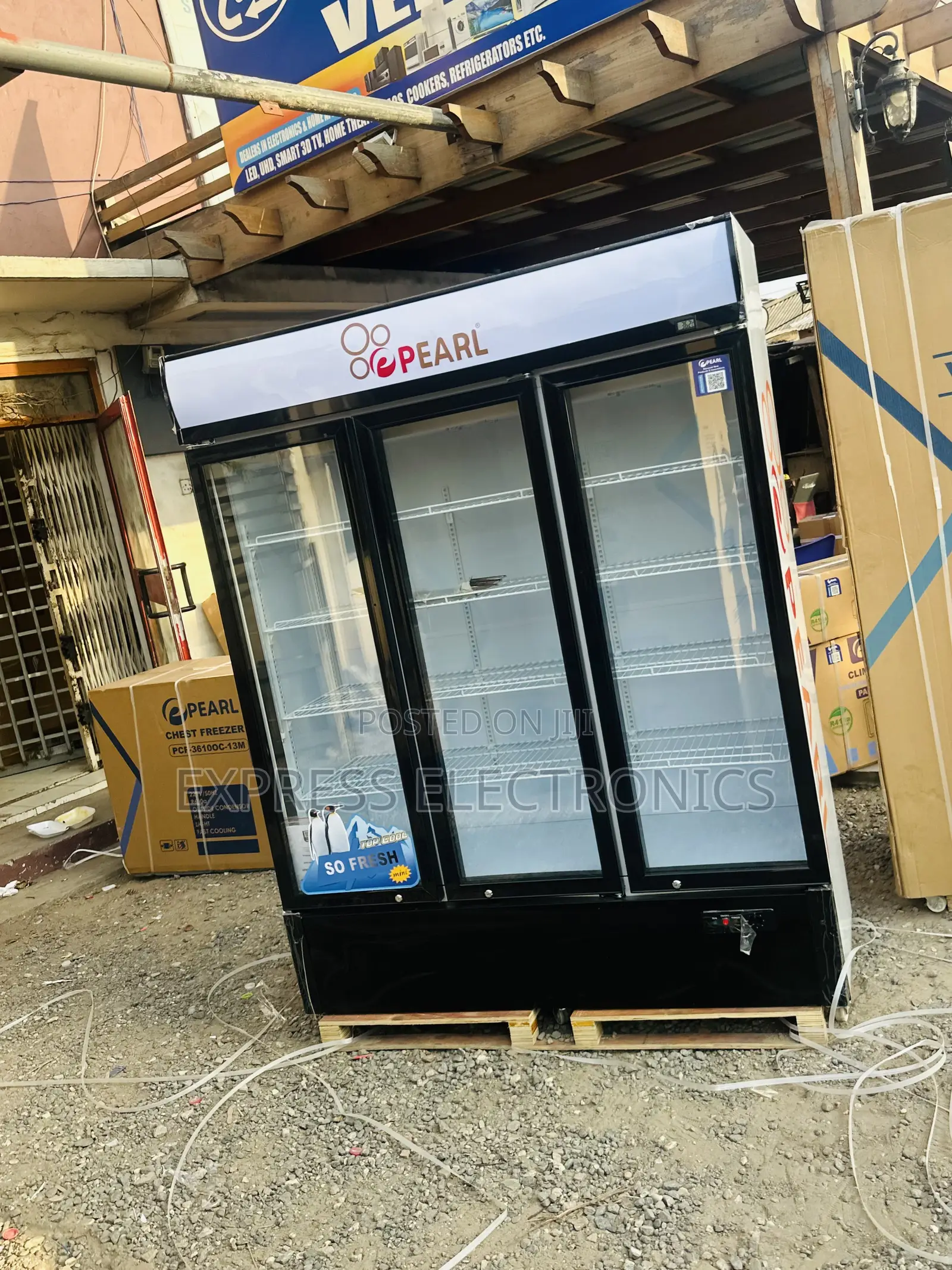 Available Now at Store Pearl PVC-1540 Display Fridge