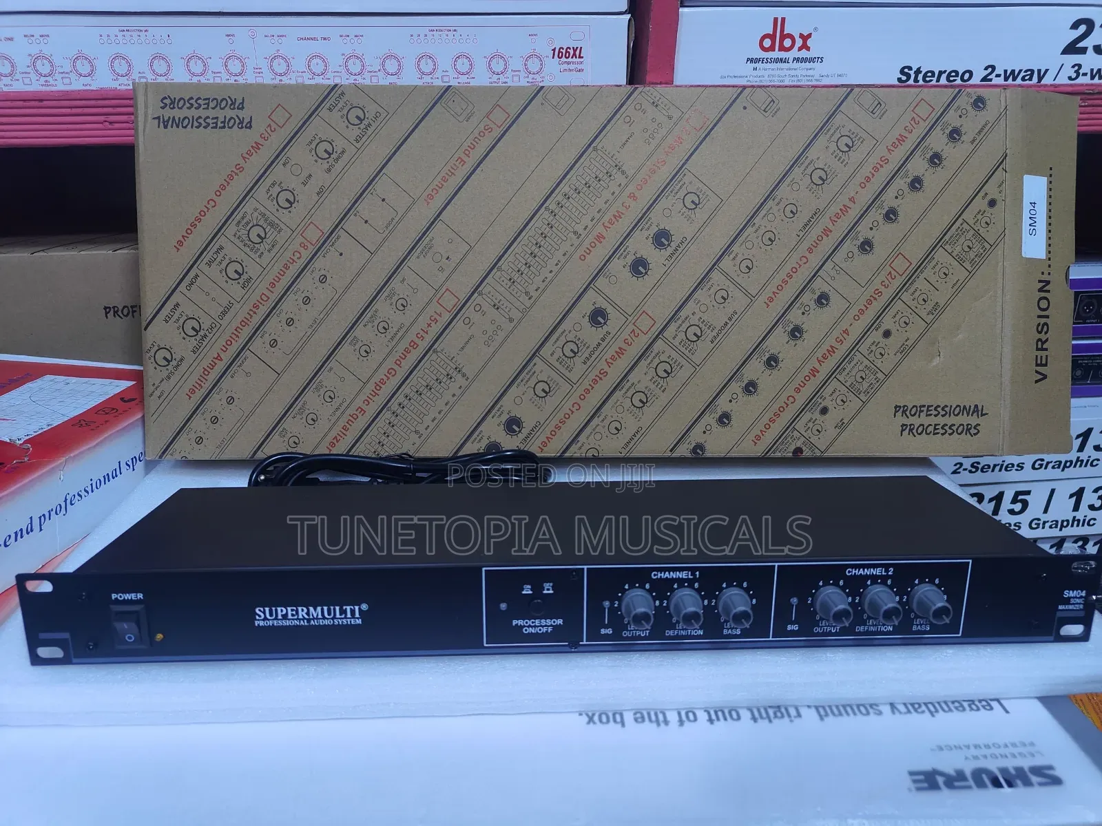 Supermulti Professional Sound Processor/Crossover