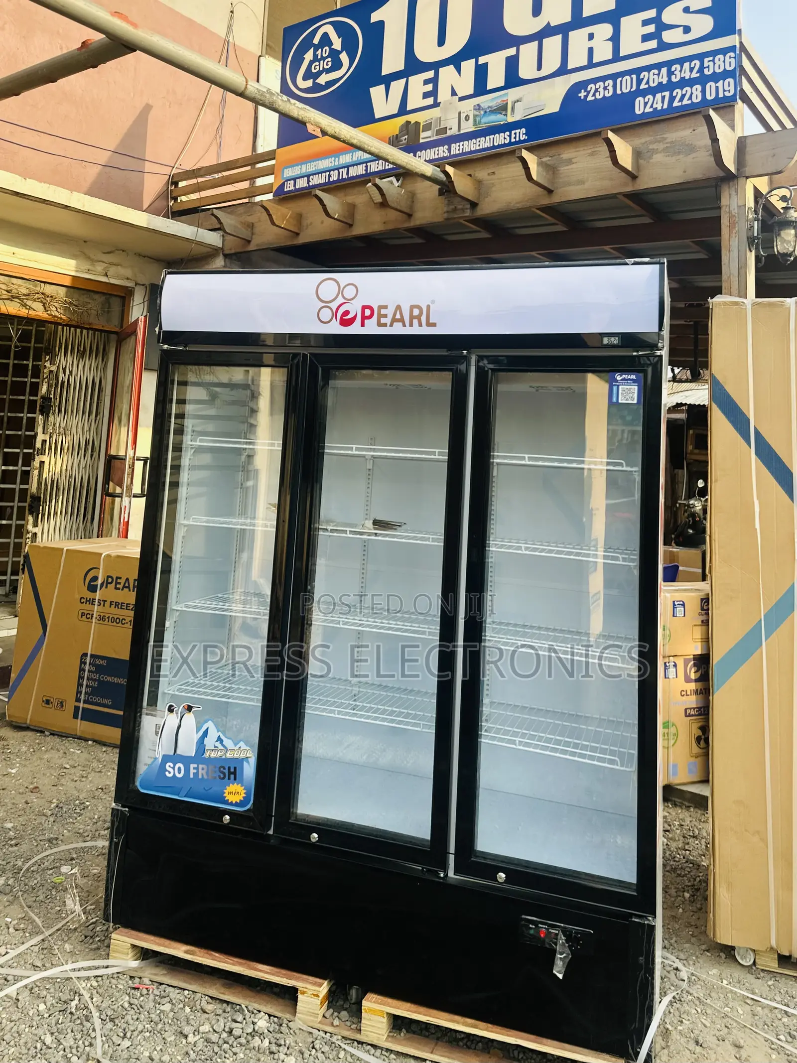 Shop the New Display Fridge Fridge PVC-1540 Three Door