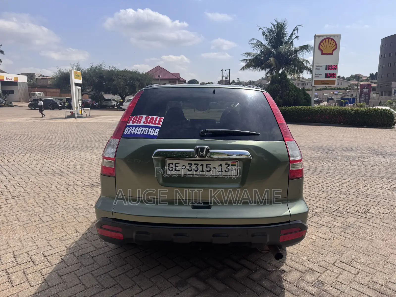 Honda CR-V 2008 Green