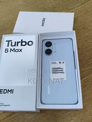 New Xiaomi Redmi Turbo 5 Max 512 GB Black