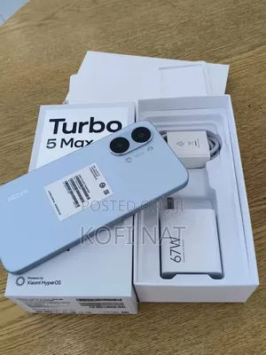 New Xiaomi Redmi Turbo 5 Max 512 GB Black