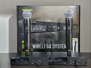 Shure Slxd4d Dual Channel Wireless Microphone System