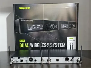 Shure Slxd4d Dual Channel Wireless Microphone System