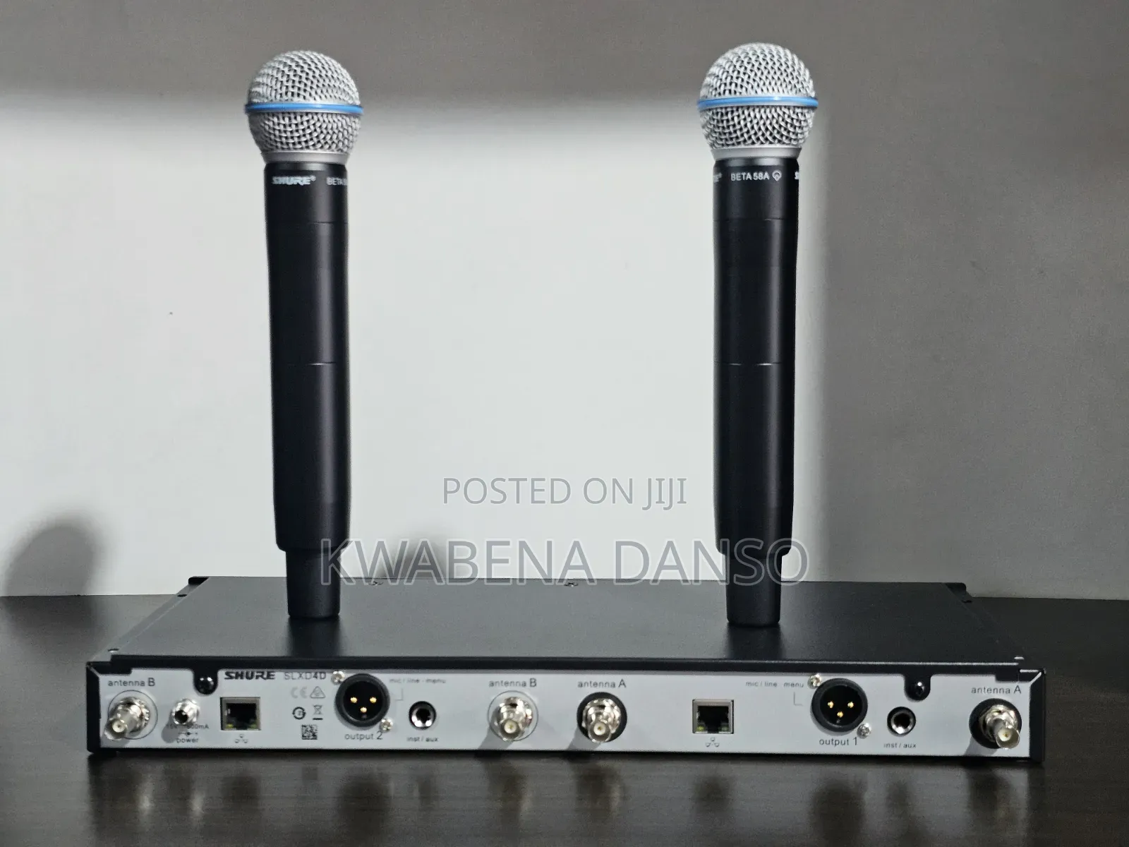 Shure Slxd4d Dual Channel Wireless Microphone System