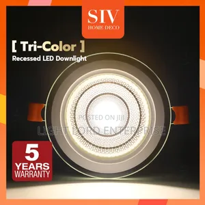Reccesed Cob 6watts Glass Light 2color