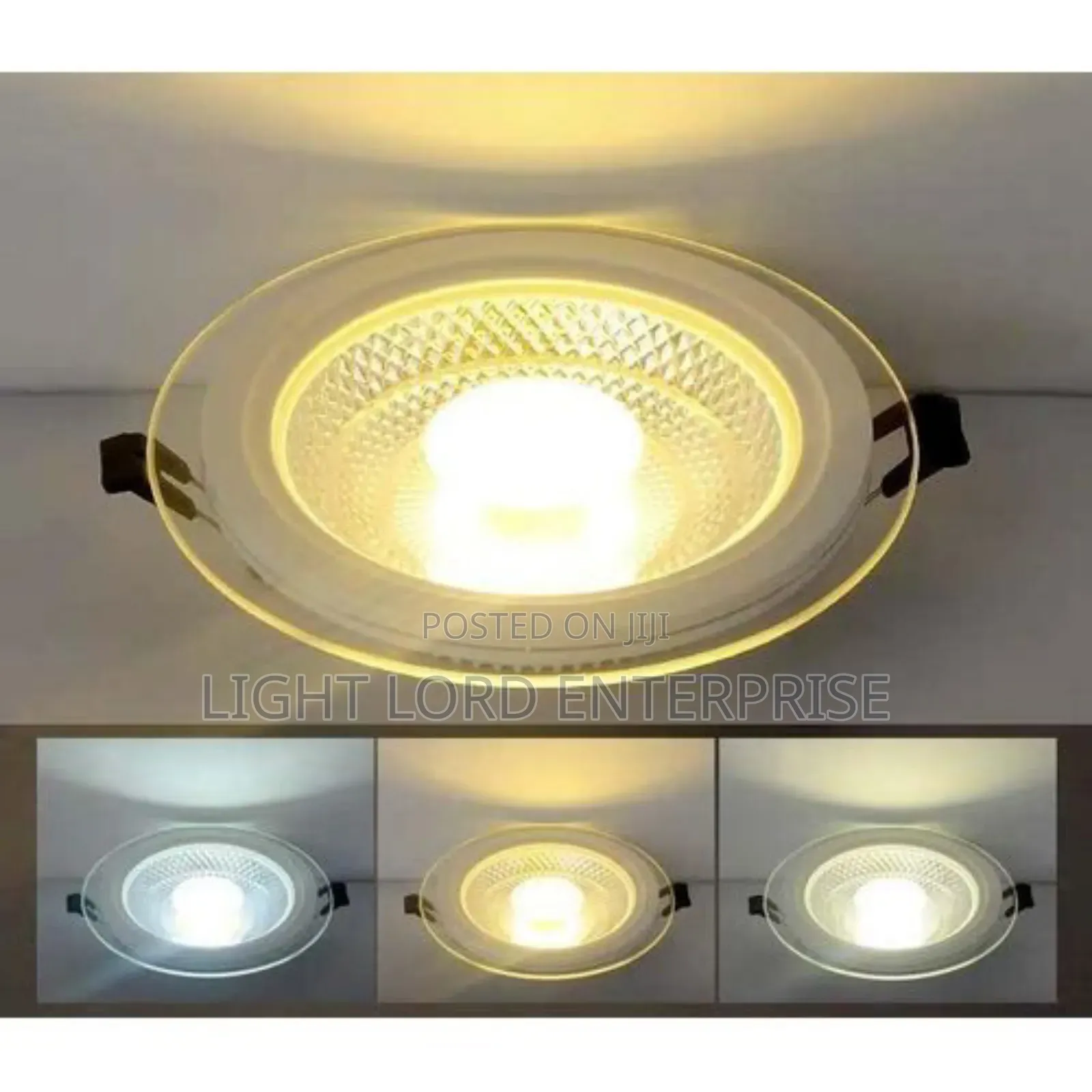 Reccesed Cob 6watts Glass Light 2color