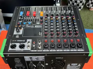 6 Channel Powered Mixer With Recording (Yamaha)