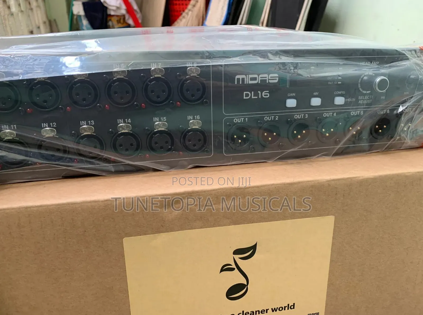 Midas Dl16 Digital Stage Box,