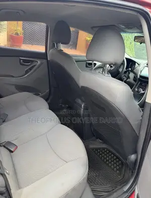 Hyundai Elantra 2013 Red