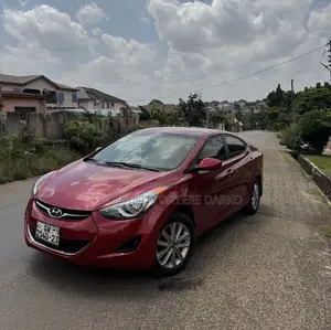 Hyundai Elantra 2013 Red