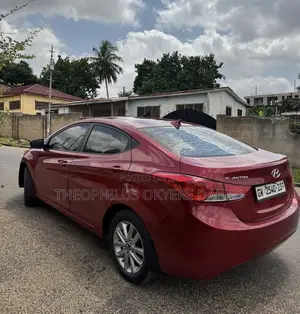 Hyundai Elantra 2013 Red