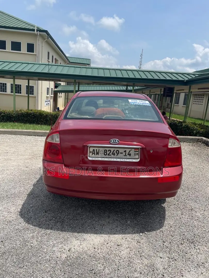 Kia Spectra 2006 Red