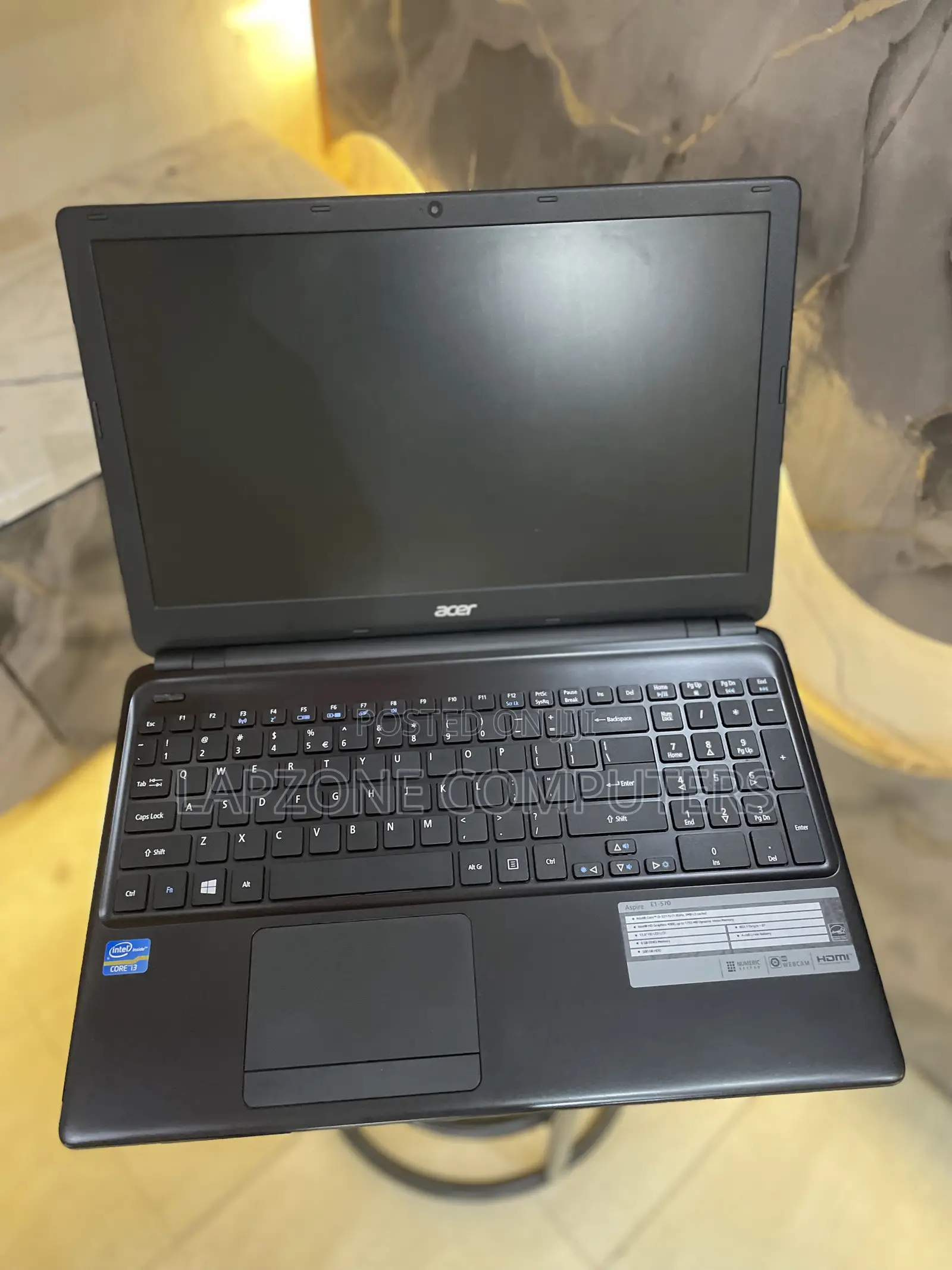 Laptop Acer Aspire E1-570 8GB Intel Core i3 HDD 500GB