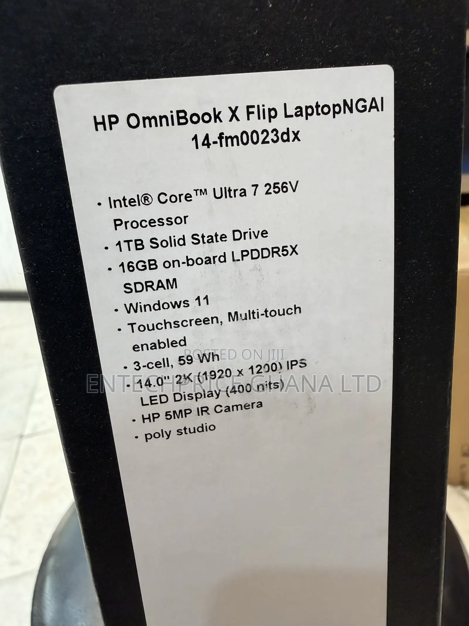 New Laptop HP OmniBook 7 14" 16GB Intel Core Ultra 7 SSD 1T
