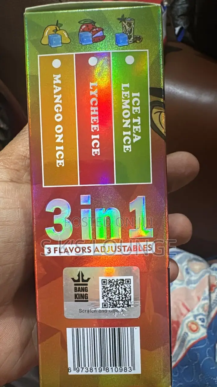 85000 Puffs Vape  With 3 Different Flavors