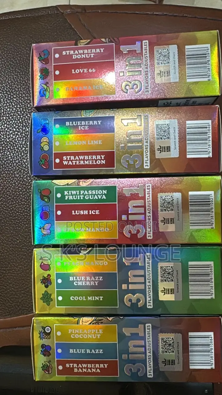 85000 Puffs Vape  With 3 Different Flavors