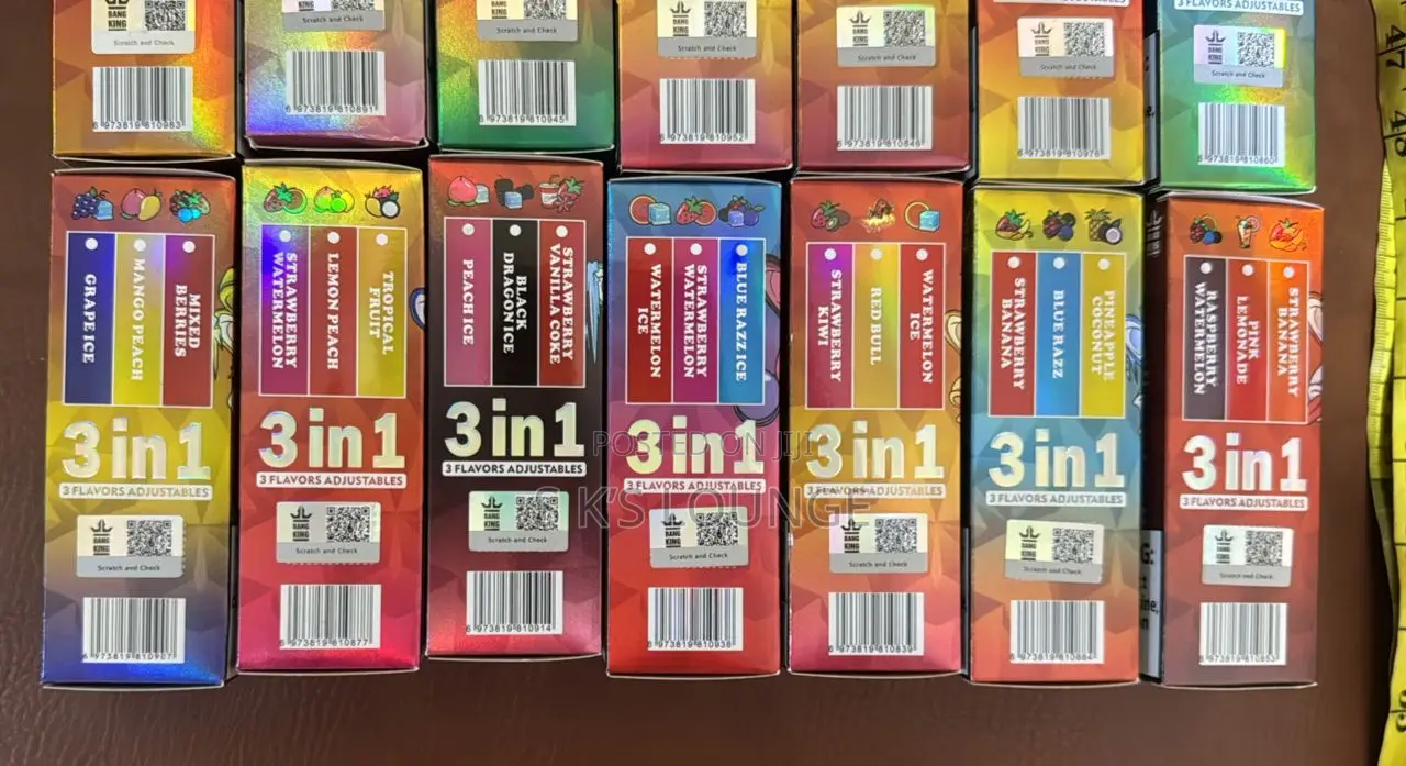 85000 Puffs Vape  With 3 Different Flavors