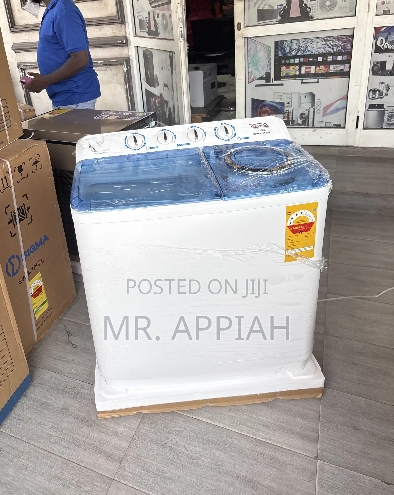 Order Classic Zara 11kg Spin Dry Electric Washing Machine(Semi-Auto)