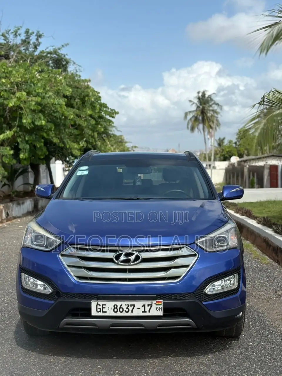 Hyundai Santa Fe 2015 Blue
