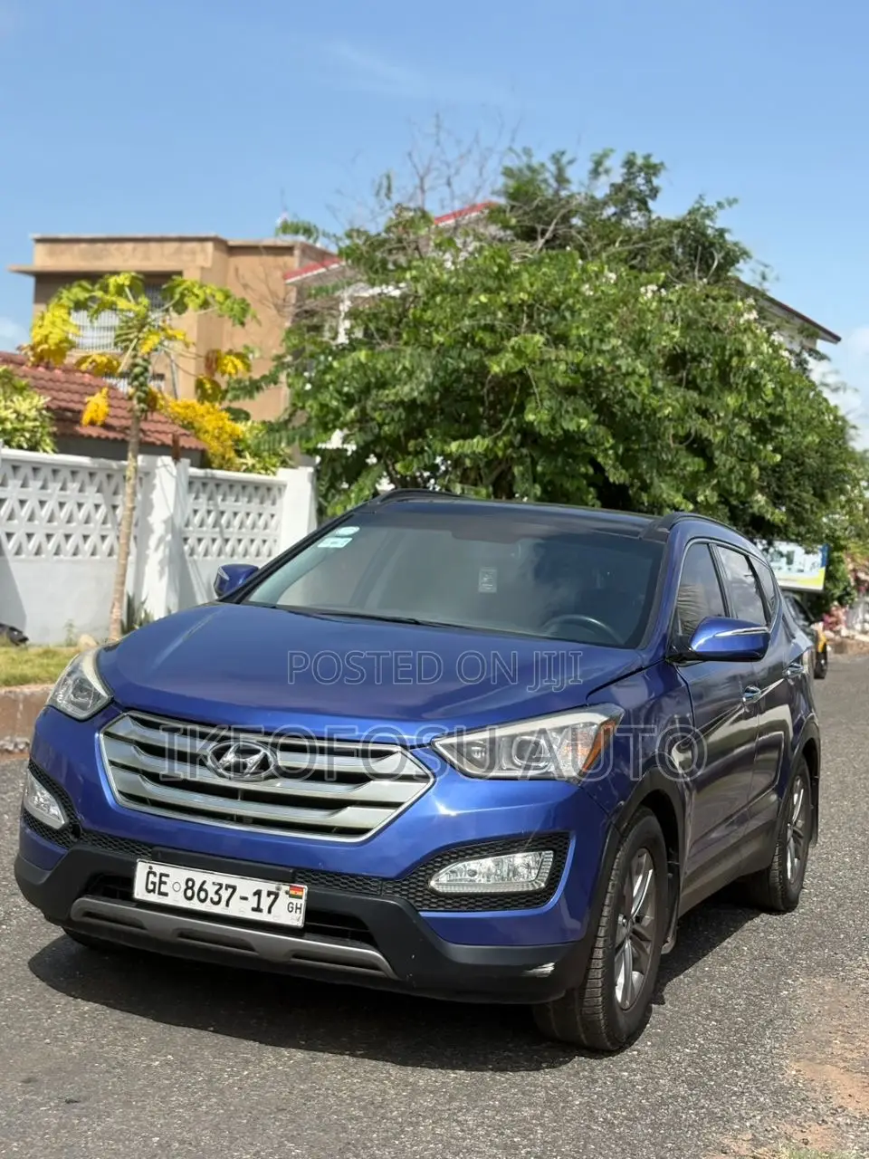 Hyundai Santa Fe 2015 Blue
