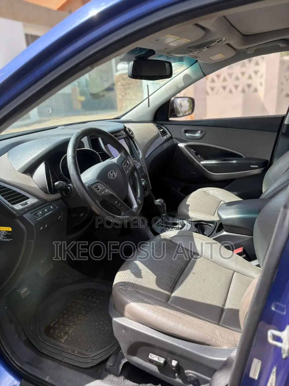 Hyundai Santa Fe 2015 Blue