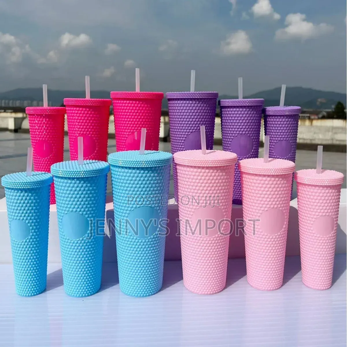 3in1 Smoothie Cup With Straw
