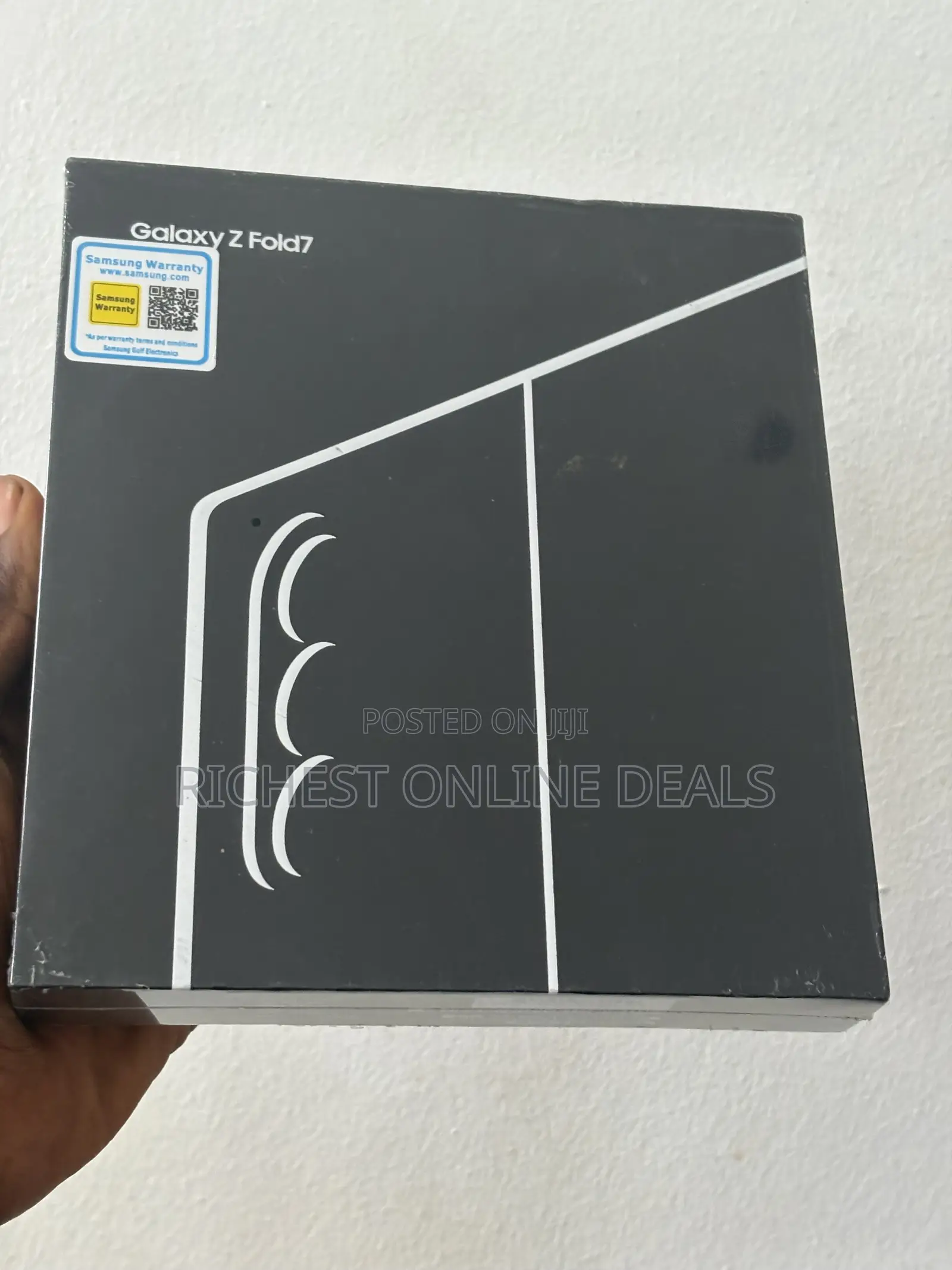 New Samsung Galaxy Z Fold7 256 GB Black