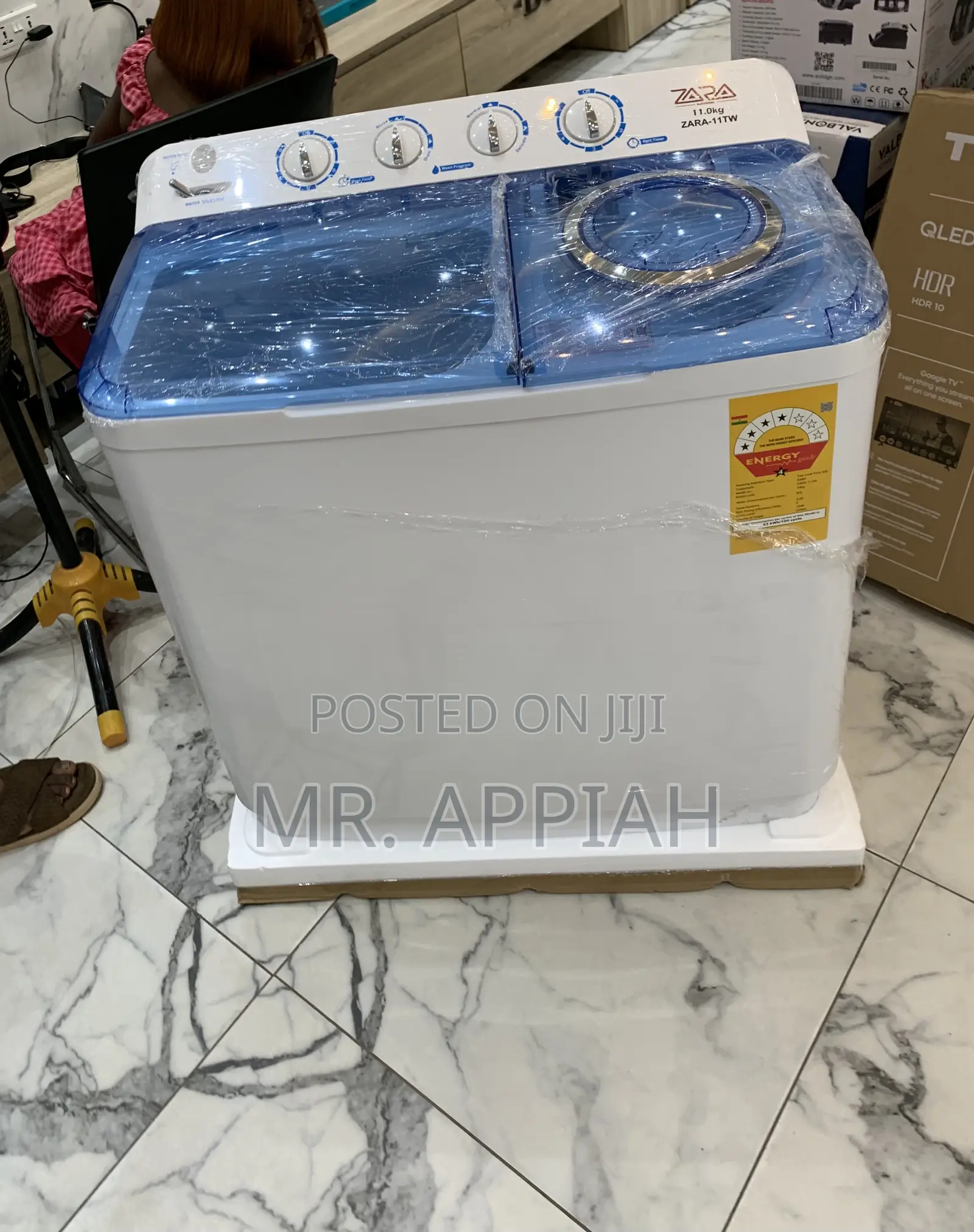 Check Out Durable Nasco 11kg Semi-Auto Washing Machine,Transparent Lid