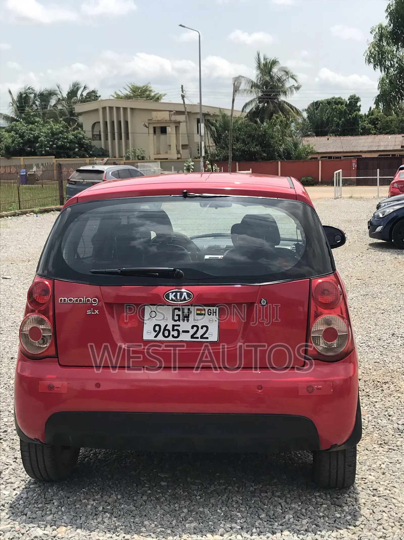 Kia Morning 2010 Red