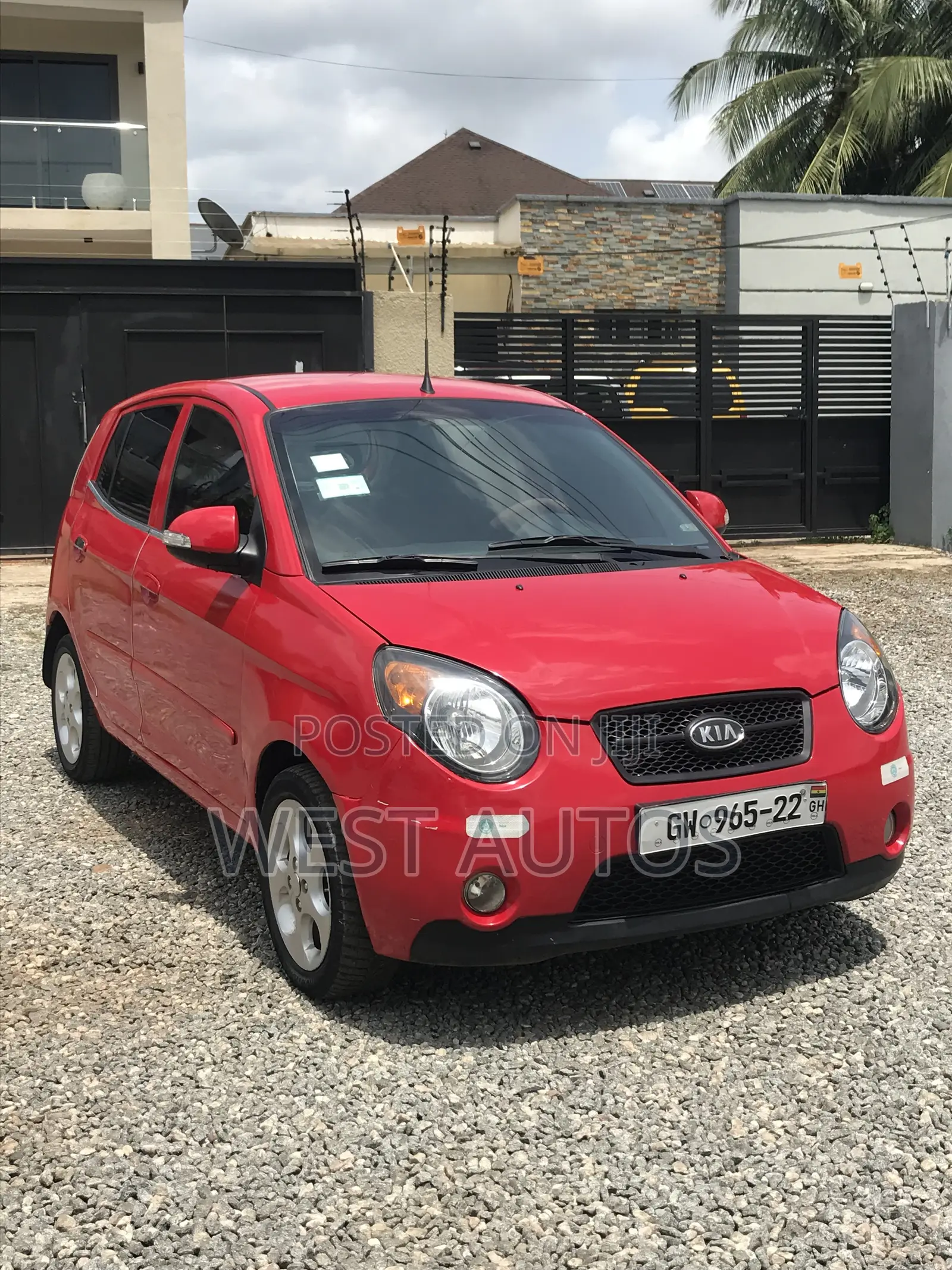 Kia Morning 2010 Red
