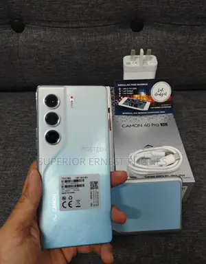 New Tecno Camon 40 Pro 5G 256 GB Blue