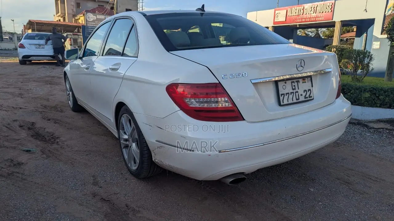 Mercedes-Benz C250 2014 White